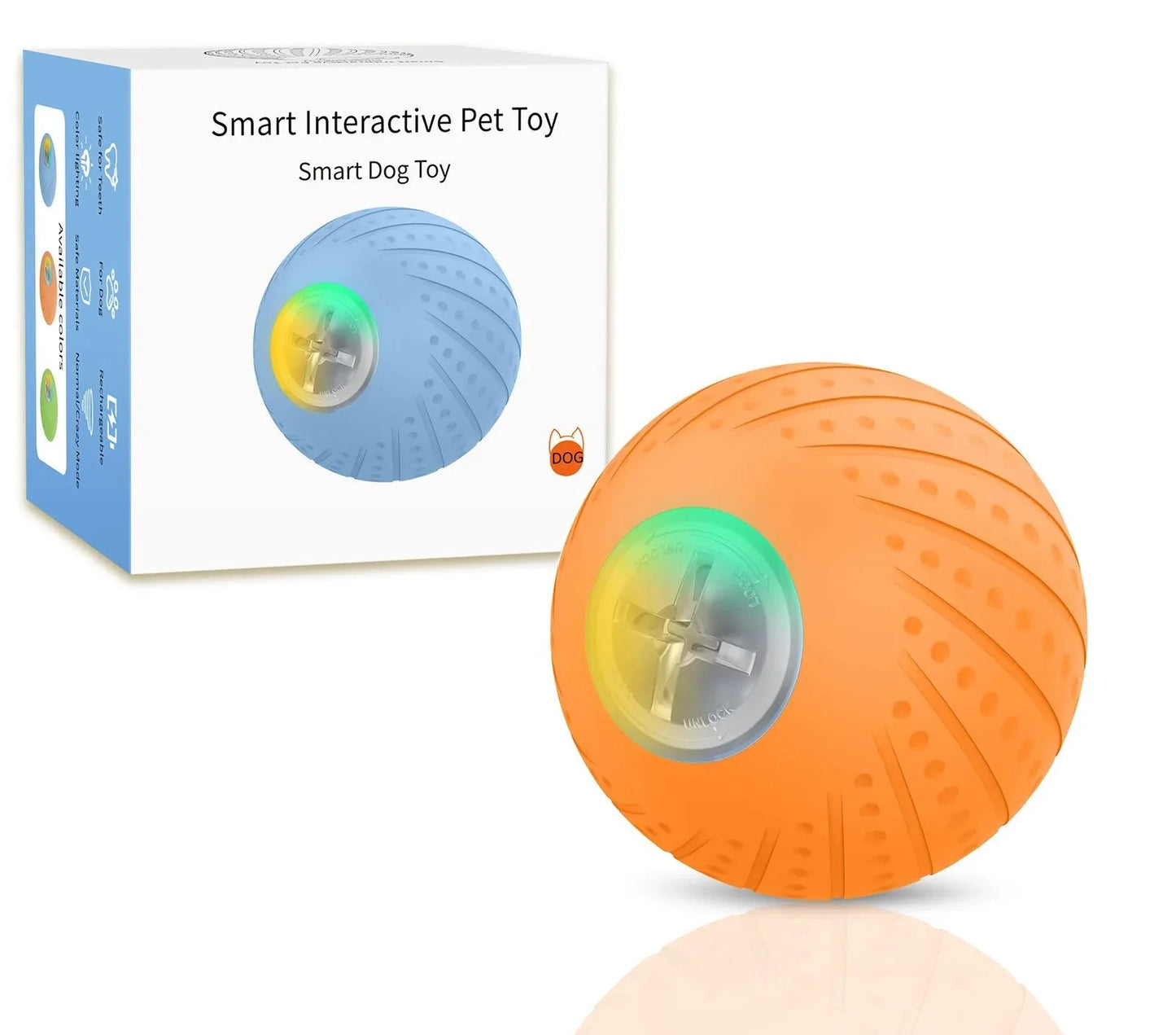 Wicked Ball-Smart Rolling Ball Pet Toy