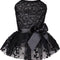 Dog Birthday Dress Girl Puppy Skirt Tutu Cat Wedding Outfit Pet Party Clothes for Small Dogs Costume DD15XXS