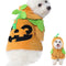 Pet Dog Cute Pumpkin Hoodie Costume for Halloween Dress up Party, Pet Carnival,Pet Cosplay