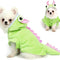 Dog Dragon Costume Pet Halloween Christmas Cosplay Dinosaur Costumes Puppy Cat Winter Coat Hoodie Clothes